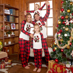 Family Parent-child Christmas Home Pajamas Set