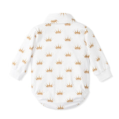 Baby Boy Gentleman Spring Long-sleeve Triangle Suit 2 Pcs