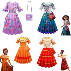 Kid Girl Princess Role Play Magic Full House Dresses