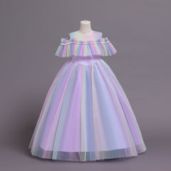 Kid Girl Princess Christmas Dream Gauze Performance Dresses