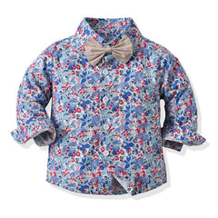 Kid Baby Boy Suit  Long Sleeves Print Fashion 2 Pcs Sets