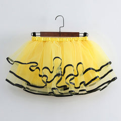 Kid Baby Girls Layers Mesh Tutu Lined Skirts