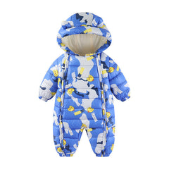 Baby Cotton Jumpsuit Crawling Going Out Winter Rompers