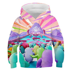 Kid Baby Boy Girl Fall Guys Ultimate Knockout Pullover Hoodie