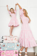 Family Matching Lovely Spring Summer Holiday Casual Dress