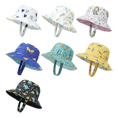 Kid Baby Summer Baseball Cap Solid Color Cotton Casual Adjustable Sun Hat