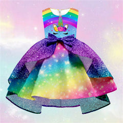 Kid Girl Elegant Fashionable Princess Dress