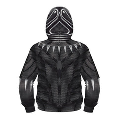 Kid Boy 3D Printed Cosplay Masked Long Sleeve Coats