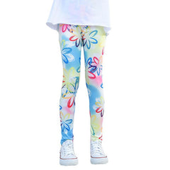 Kid Girls Leggings Travel Pants Student Casual Wear Customizable Leggings Pants