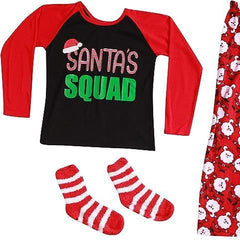 Family Matching Parent-child Cartoon Christmas Pajamas