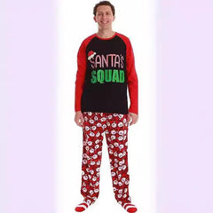 Family Matching Parent-child Cartoon Christmas Pajamas