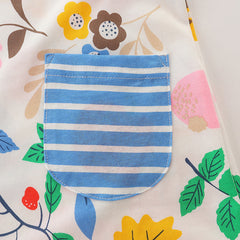 Kid Baby Girls Long Sleeve Knitted Cotton Autumn Cartoon Dresses