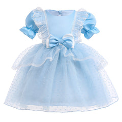 Kid Baby Girls Summer Lolita Princess Mesh Pompous Dresses