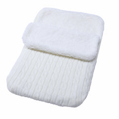 Baby Fleece Sleeping Thickened Knit Warm Wool Trolley Pajamas