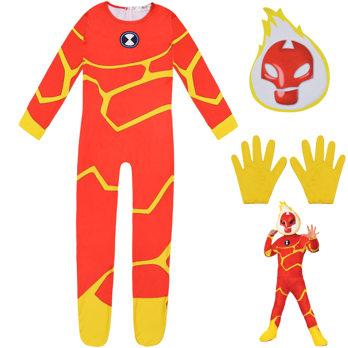 Kid Boy Holiday Party One Piece Explosive Funny Playing Pajamas