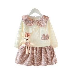 1-6Y Kid Baby Girl Cute Bunny Sets 2 Pcs