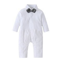 Baby Boy Suit Jumpsuit Gentleman Tuxedo 2 Pcs Sets