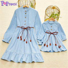 Family Matching Parent-Child Mom Daughter Dress