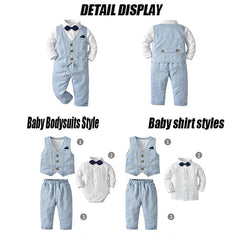 Infant Baby Boy Sets Spring Autumn Birthday Suits 2 Pcs Sets