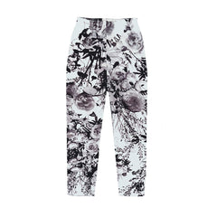 Kids Girls Printing Leggings Trousers Flower Skinny Pencil Pants 2-10 Years