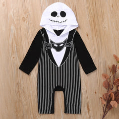 0-24M Baby Boy Demon Halloween Hooded Romper