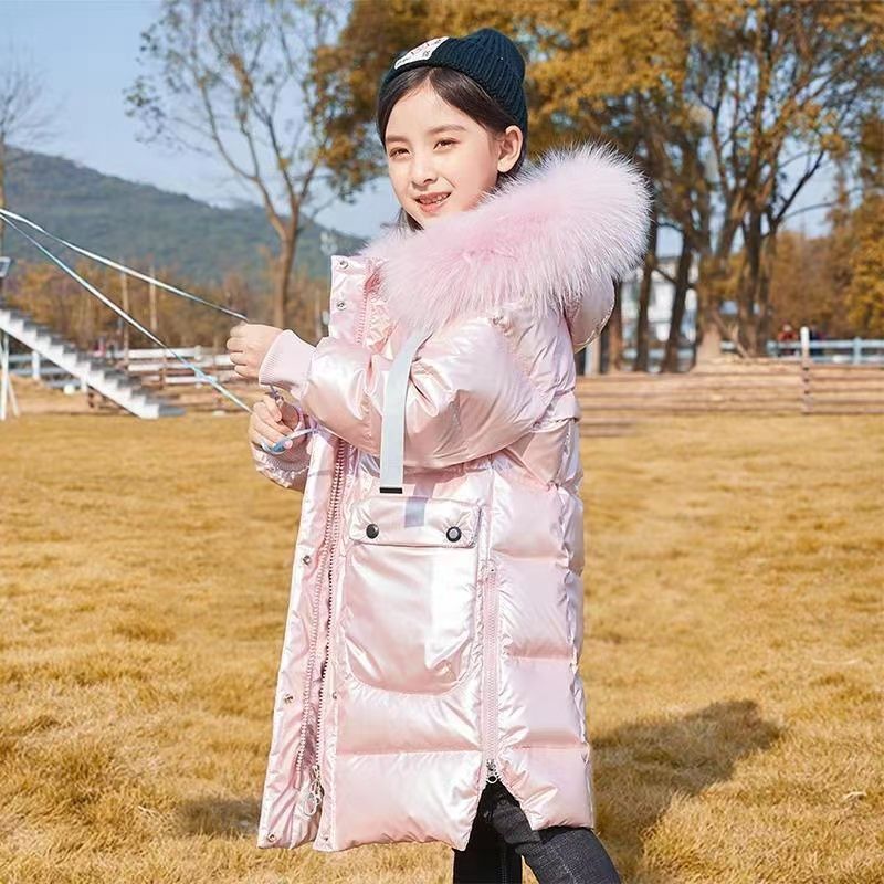 Kid Girl Eiderdown Cotton-padded Winter Jacket Coats