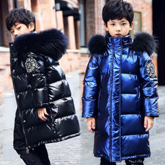 Kid Boys Girls Cotton Westernized Winter Coat Jacket