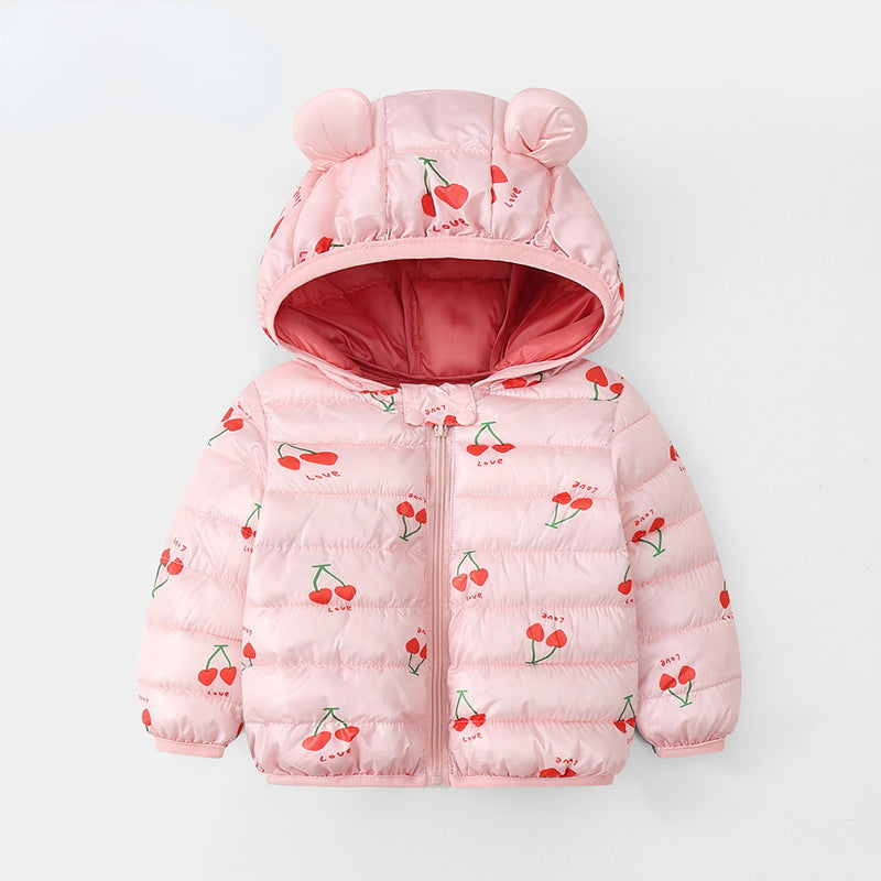 Kid Boy Lightweight Warm Cotton-padded Jacket Coat